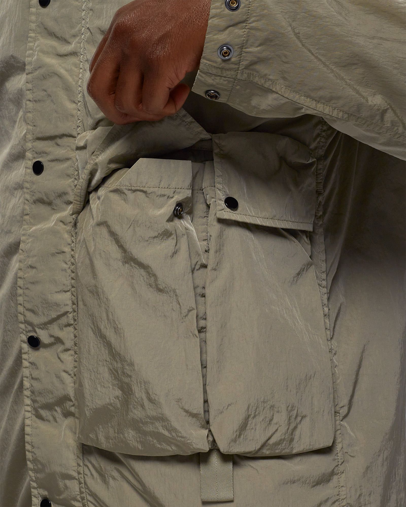 Chrome-R Hooded Overshirt