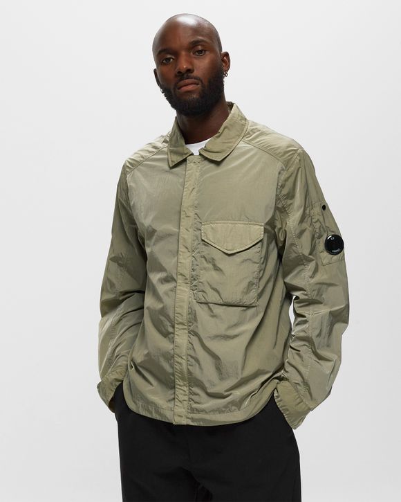 Cp company chrome quarter zip online overshirt