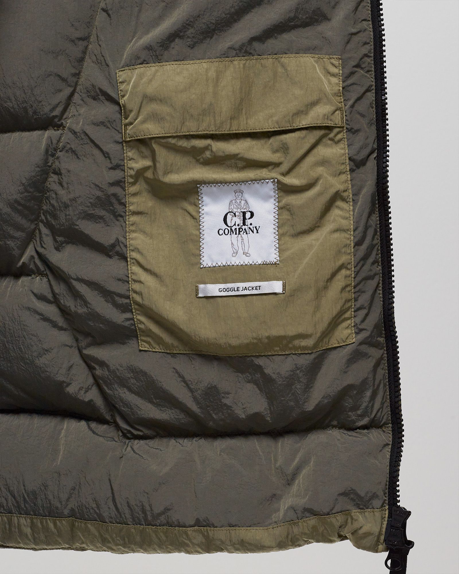 Eco-Chrome R Hooded Down Goggle Jacket