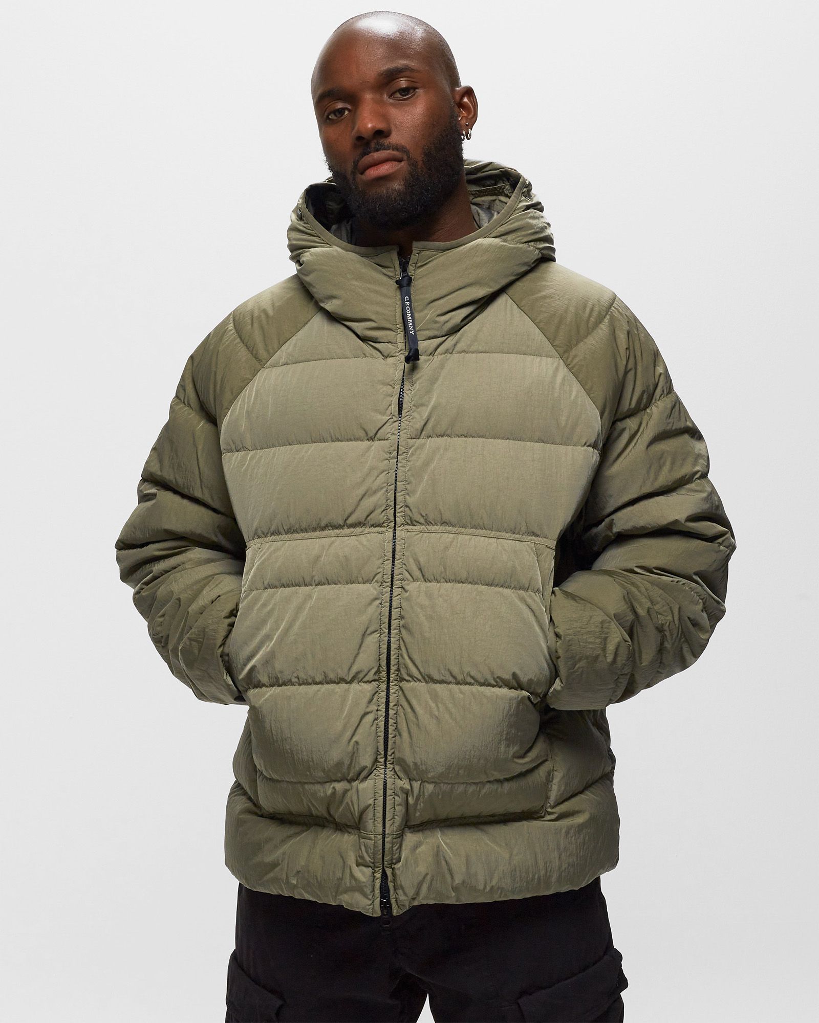 Eco-Chrome R Hooded Down Goggle Jacket