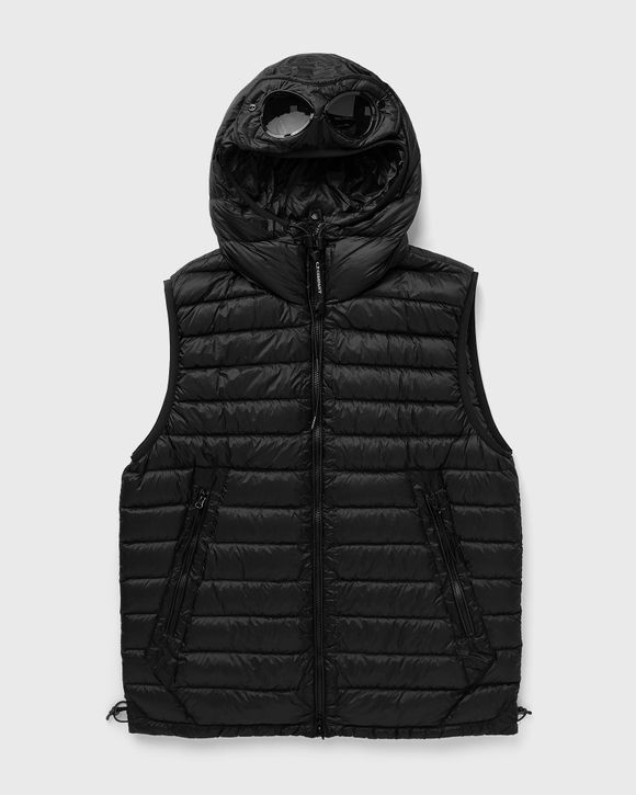 Mens Outerwear | MISBHV Nylon Monogram Puffer Vest Black - Minimakz