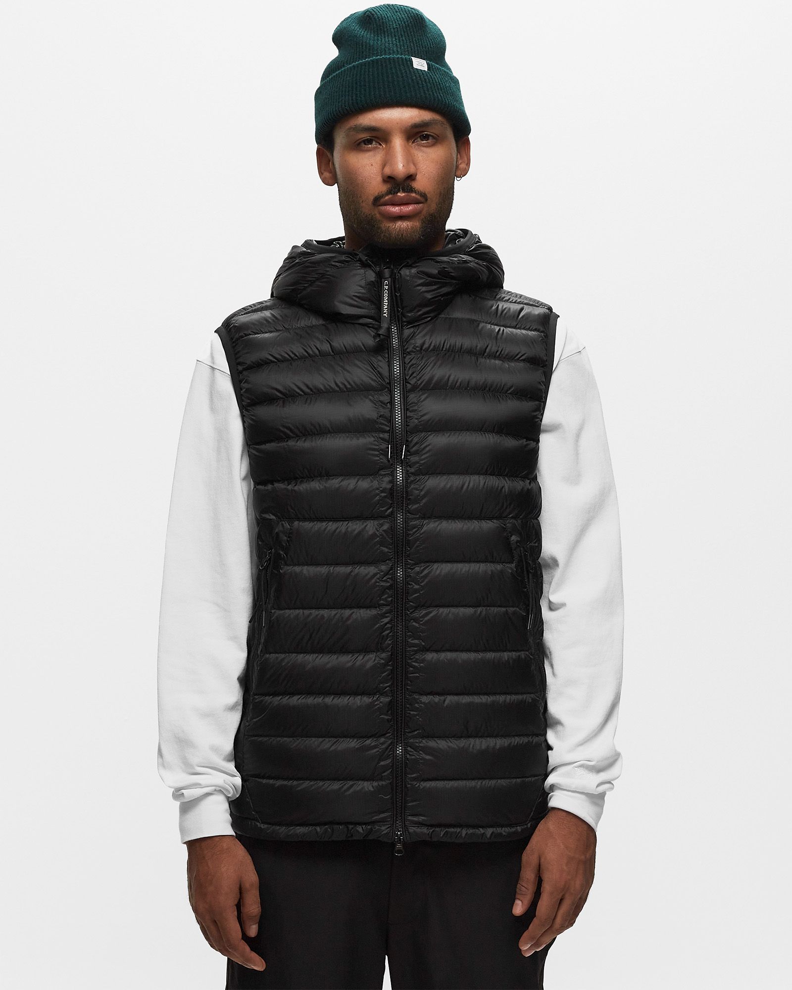 D.D.SHELL GOGGLE DOWN VEST