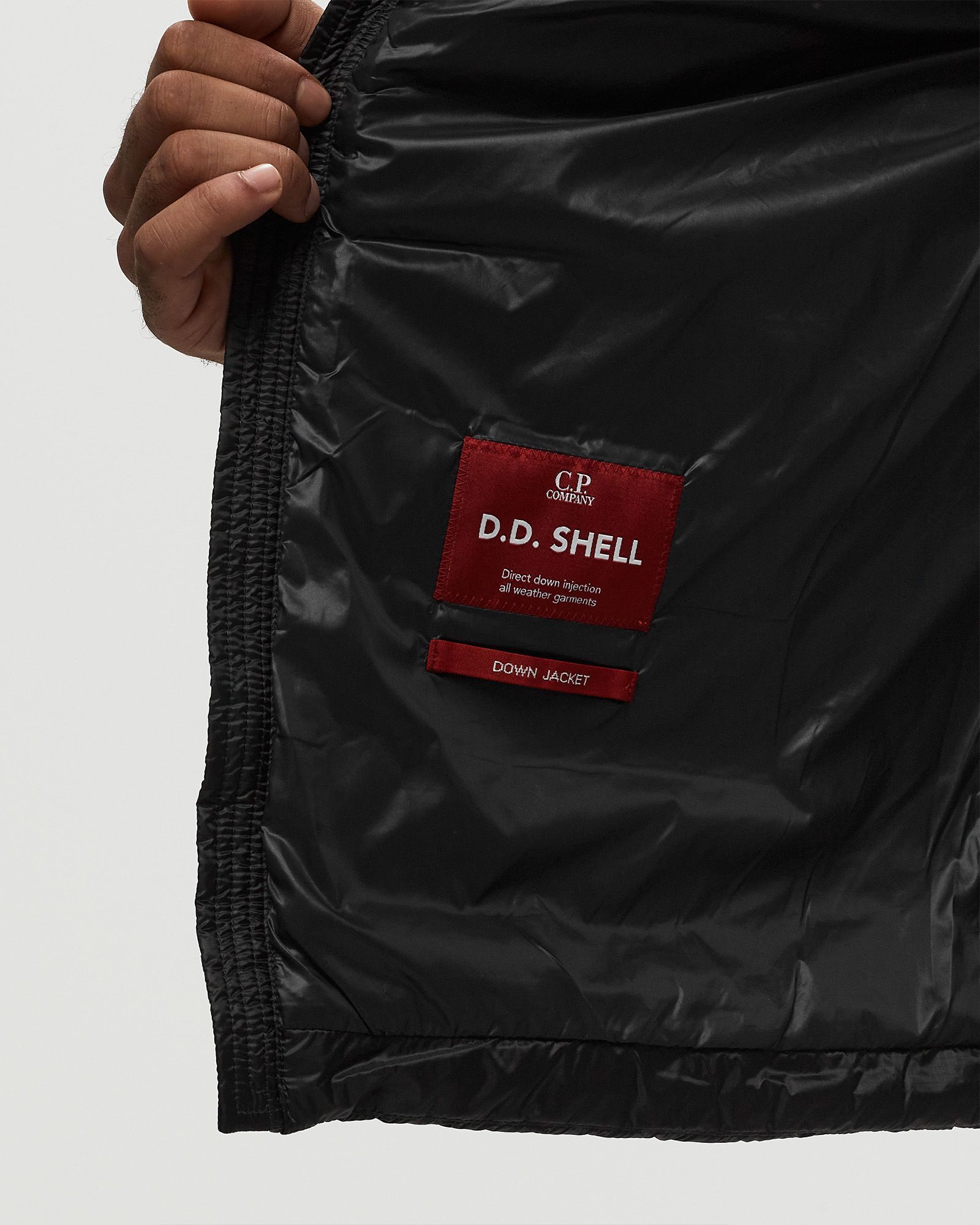 D.D.SHELL GOGGLE DOWN VEST