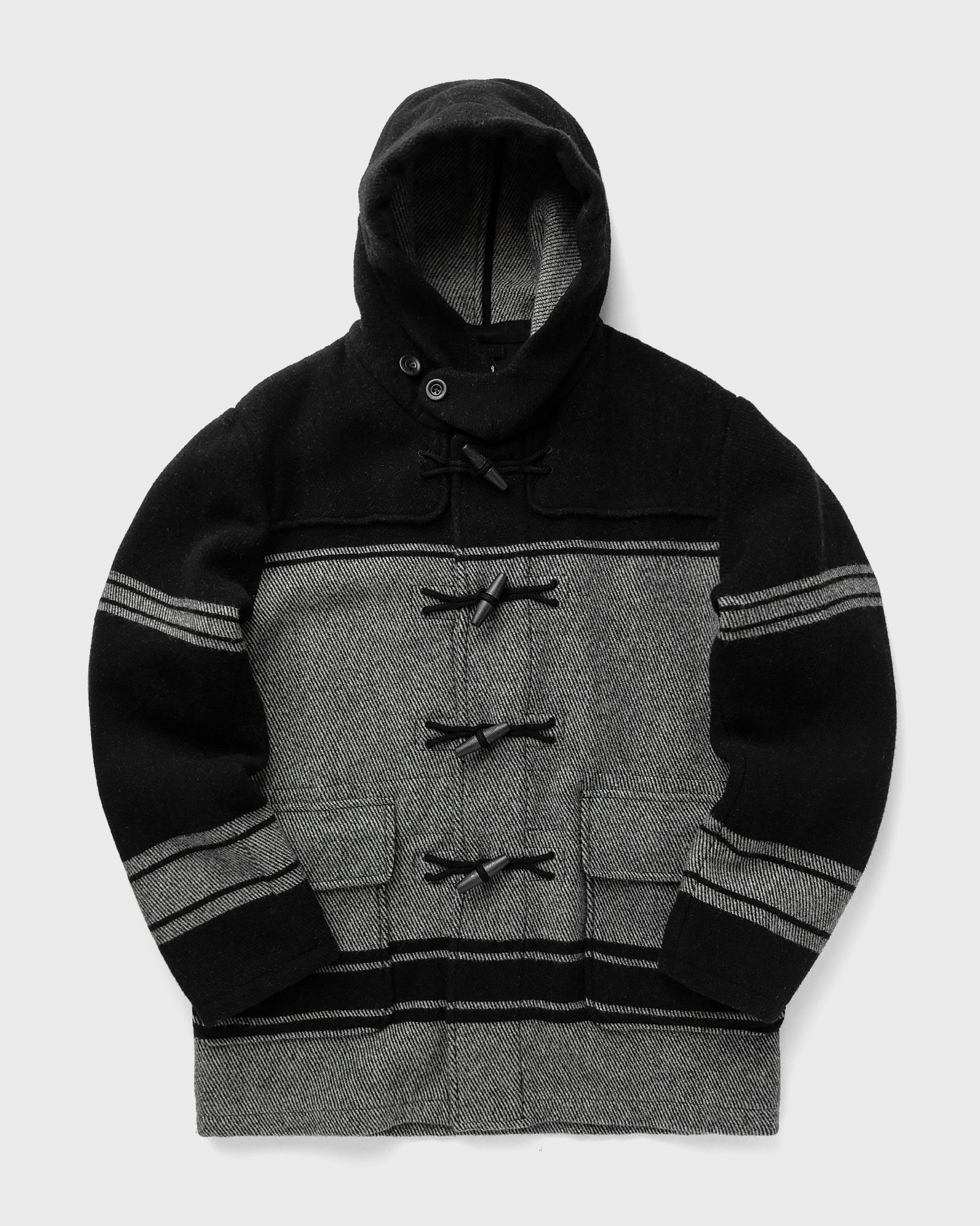 C.P. DUFFEL JACQUARD STRIPED COAT