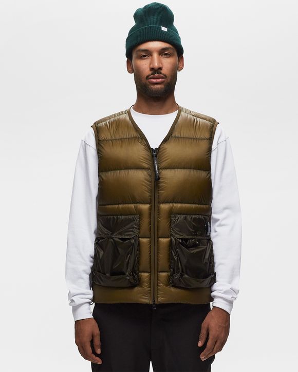 C.P. Company D.D.SHELL DOWN VEST Yellow | BSTN Store