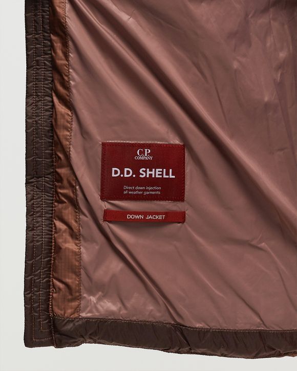D.D.SHELL HOODED DOWN JACKET