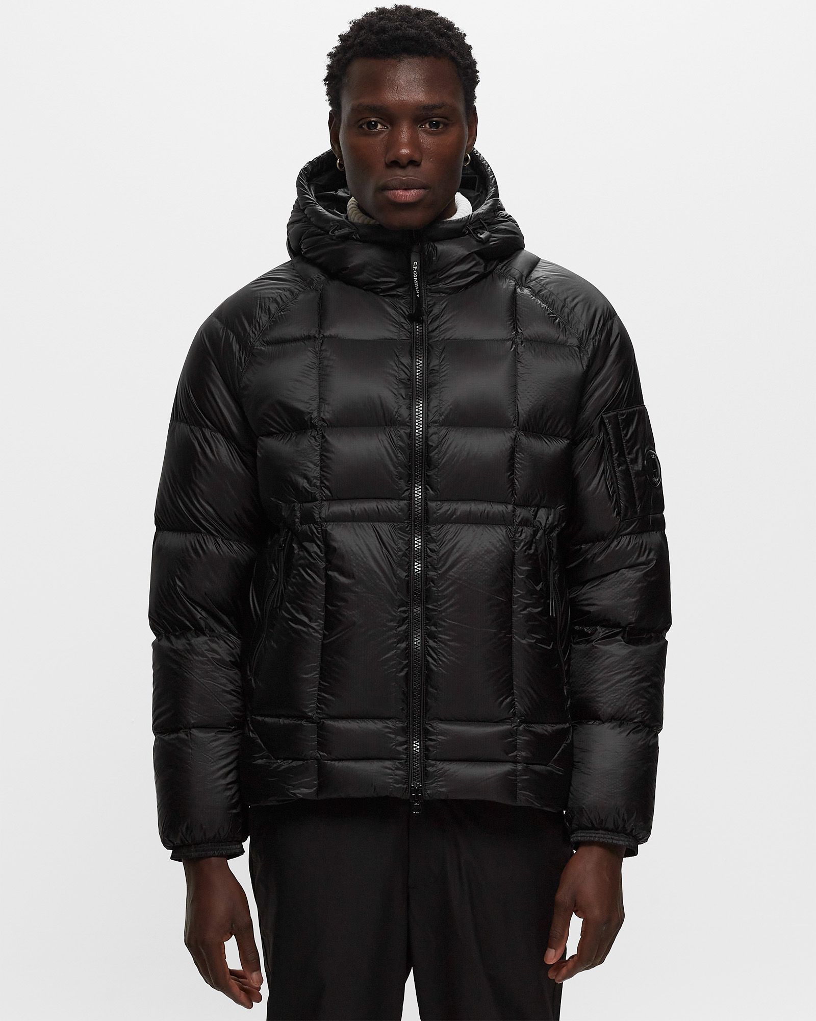 D.D.SHELL HOODED DOWN JACKET