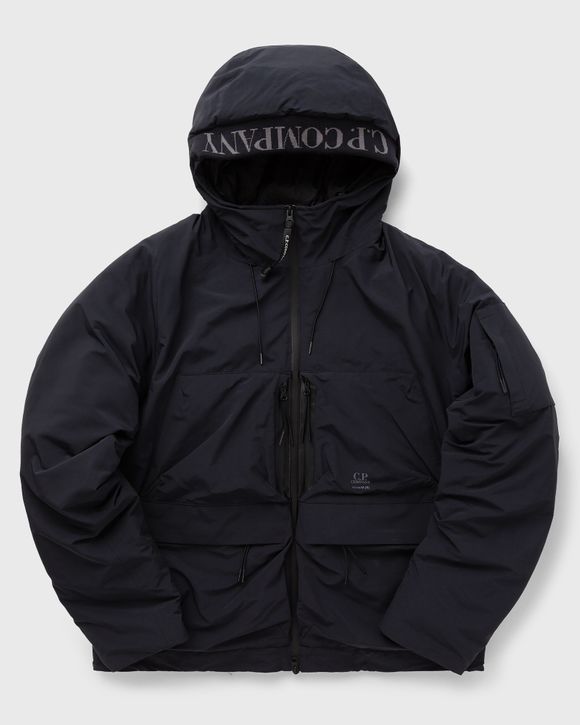 C.P. Company MICRO M R HOODED DOWN JACKET Black BLACK