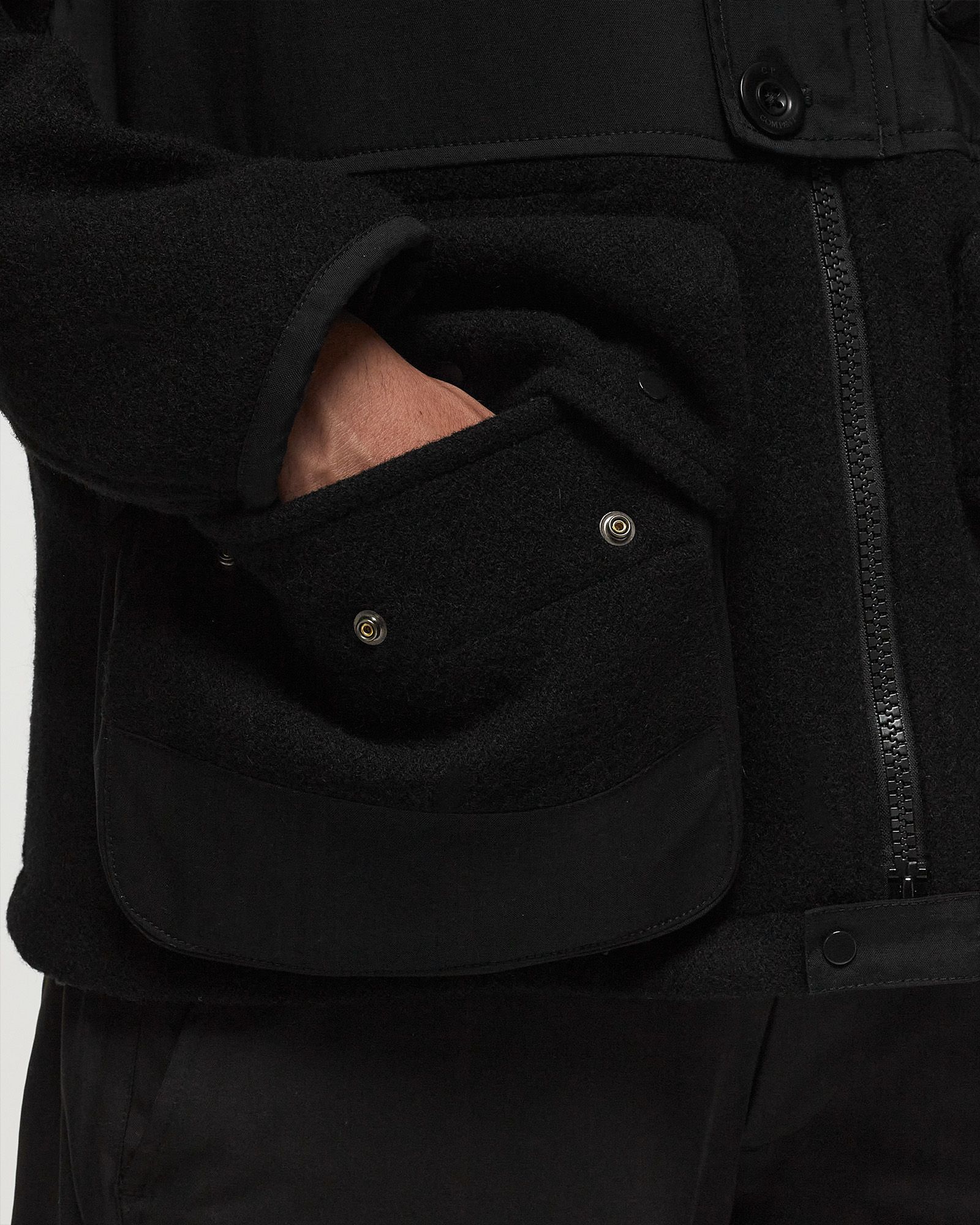 C.P. DUFFEL MIXED GOGGLE JACKET