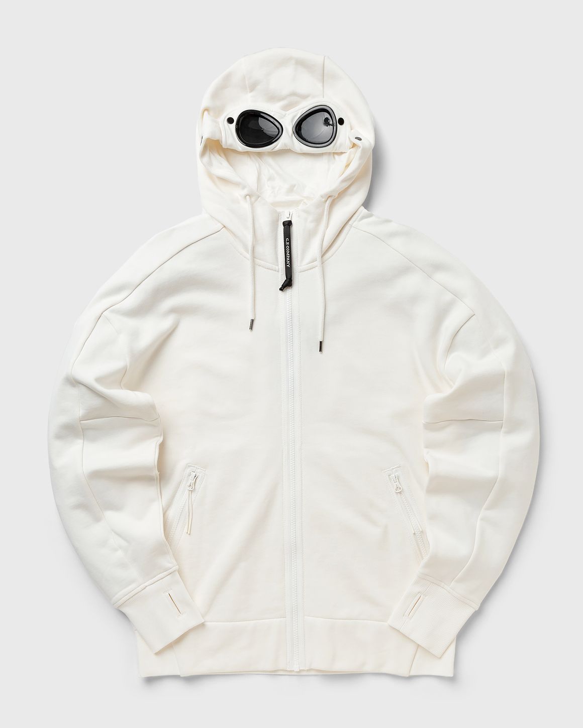 Cp company hoodie white sale