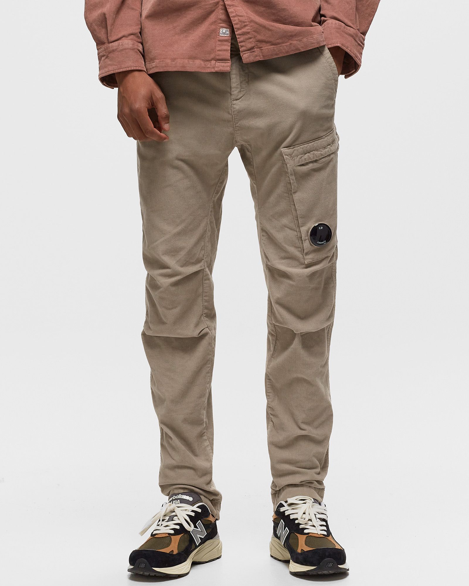 C.P. Company CORDUROY REGULAR UTILITY PANTS Beige | BSTN Store
