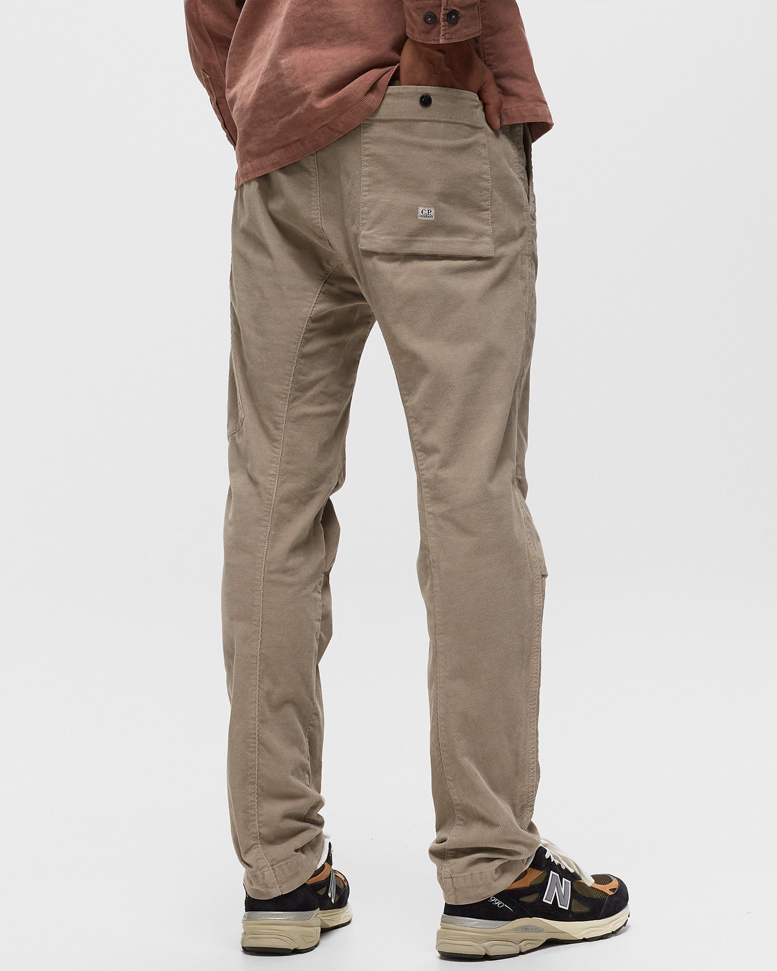 C.P. Company CORDUROY REGULAR UTILITY PANTS Beige | BSTN Store