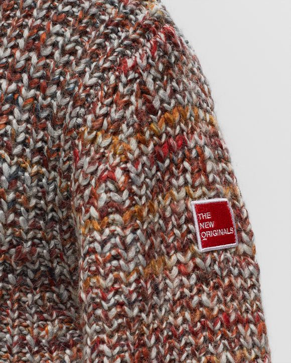 FISHERMAN RIB KNIT CREWNECK