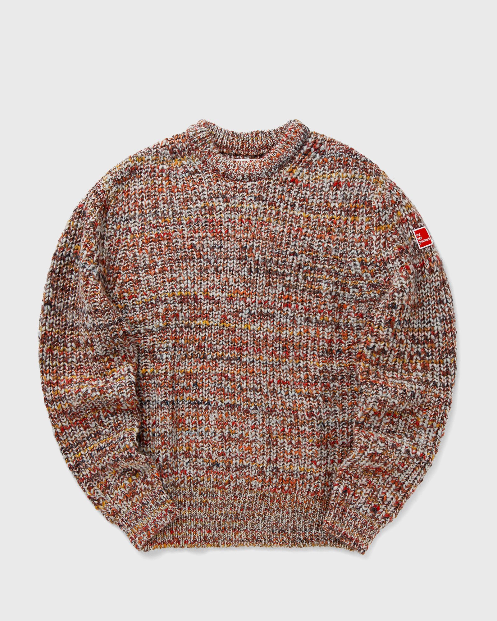FISHERMAN RIB KNIT CREWNECK