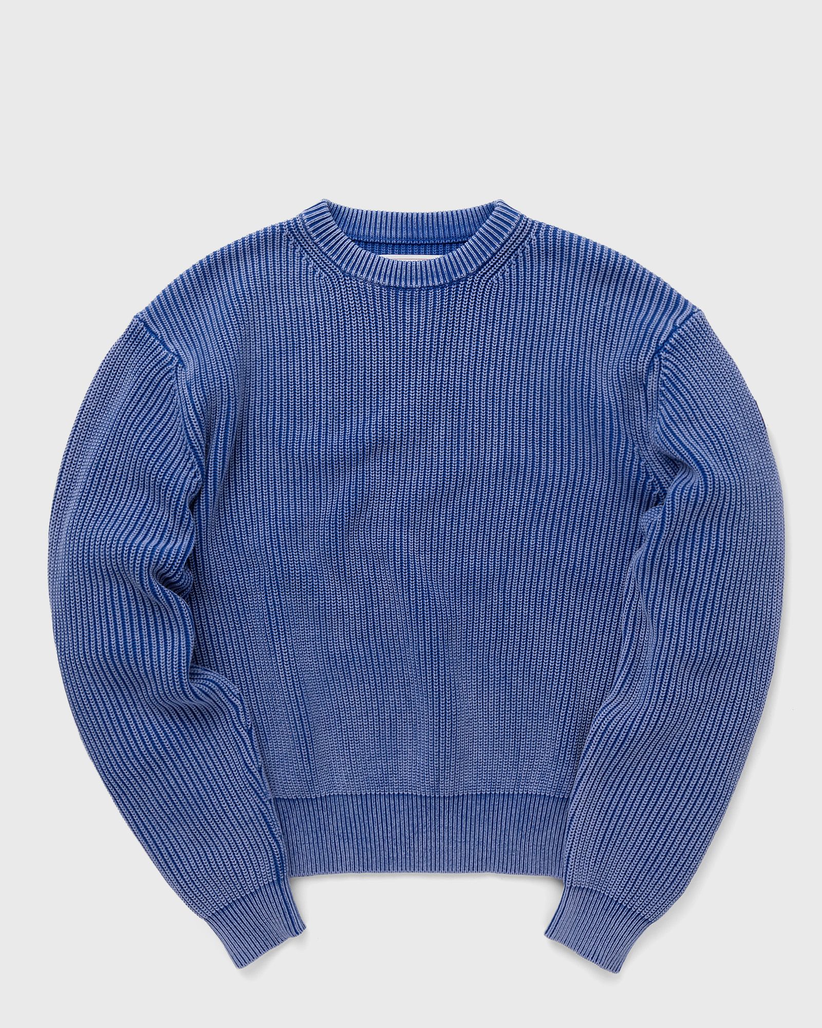 FISHERMAN RIB KNIT CREWNECK