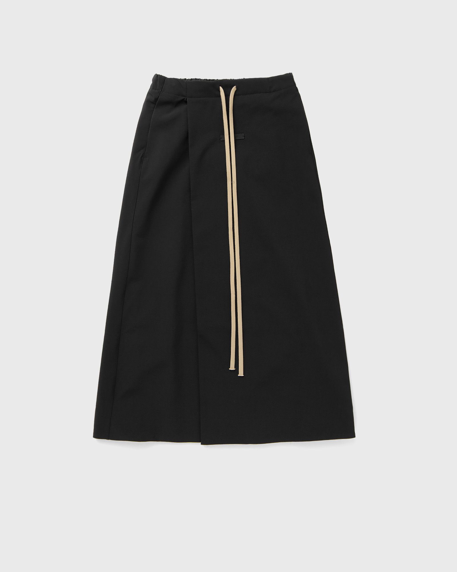 BONDED NYLON WRAP SKIRT