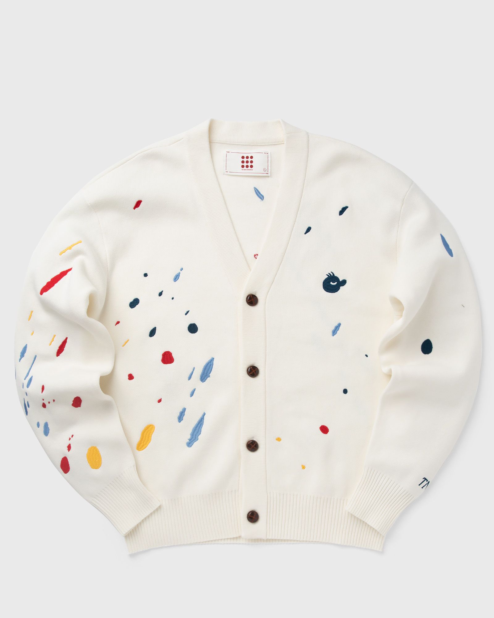 Paint Splatter Cardigan