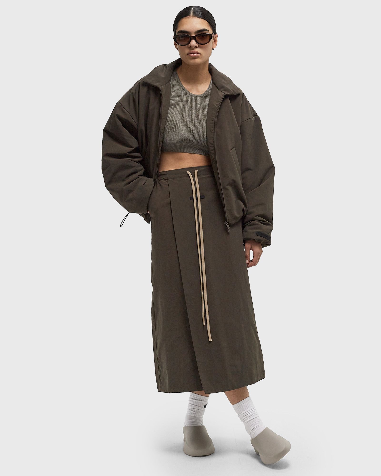 MILITARY NYLON WRAP SKIRT