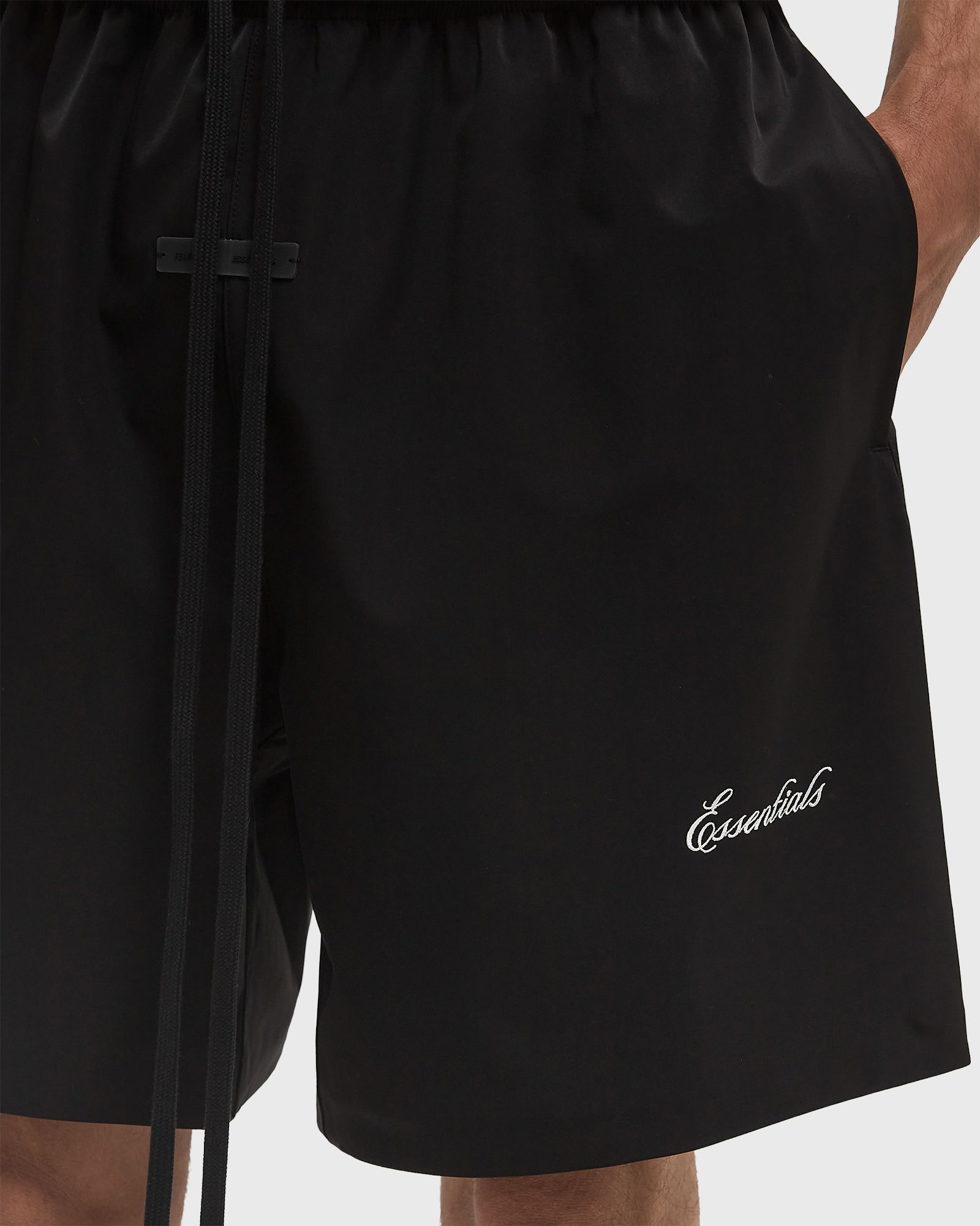 SPORTY NYLON SOCCER SHORTS