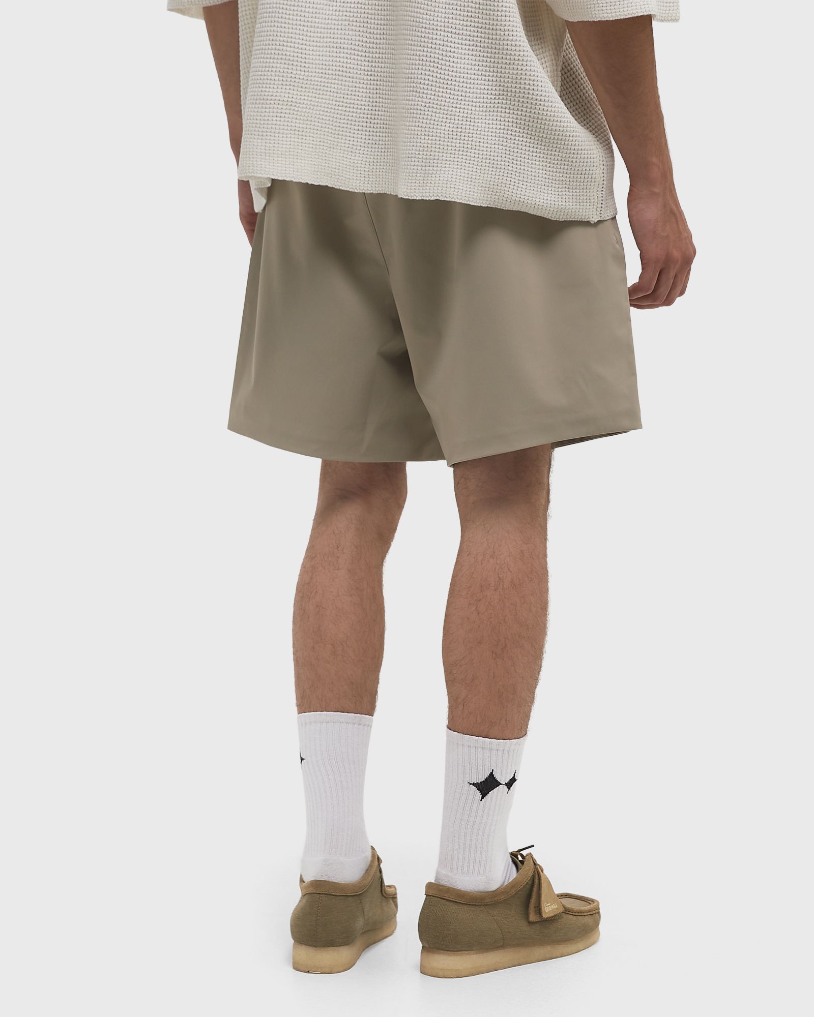 SPORTY NYLON SOCCER SHORTS