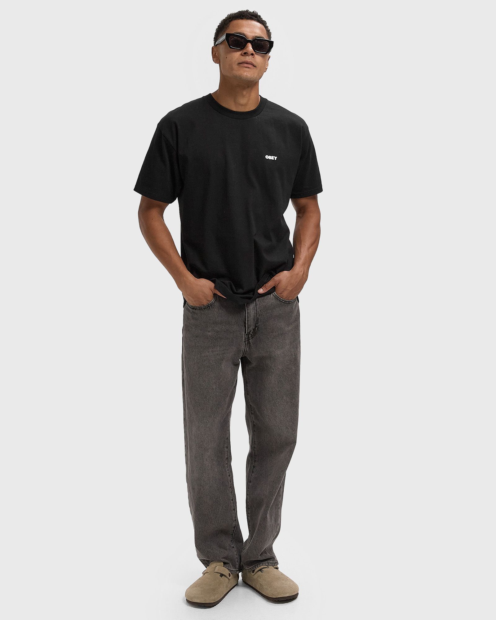 Obey art studio flowers