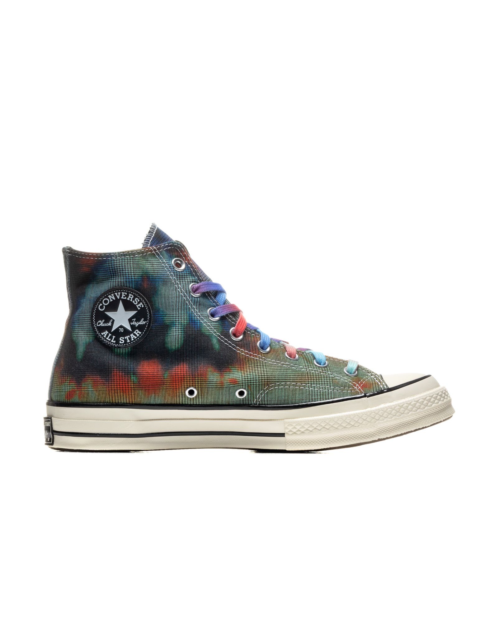 Converse x Converse CT70s Tie Dye Plaid CHUCK 70 HI