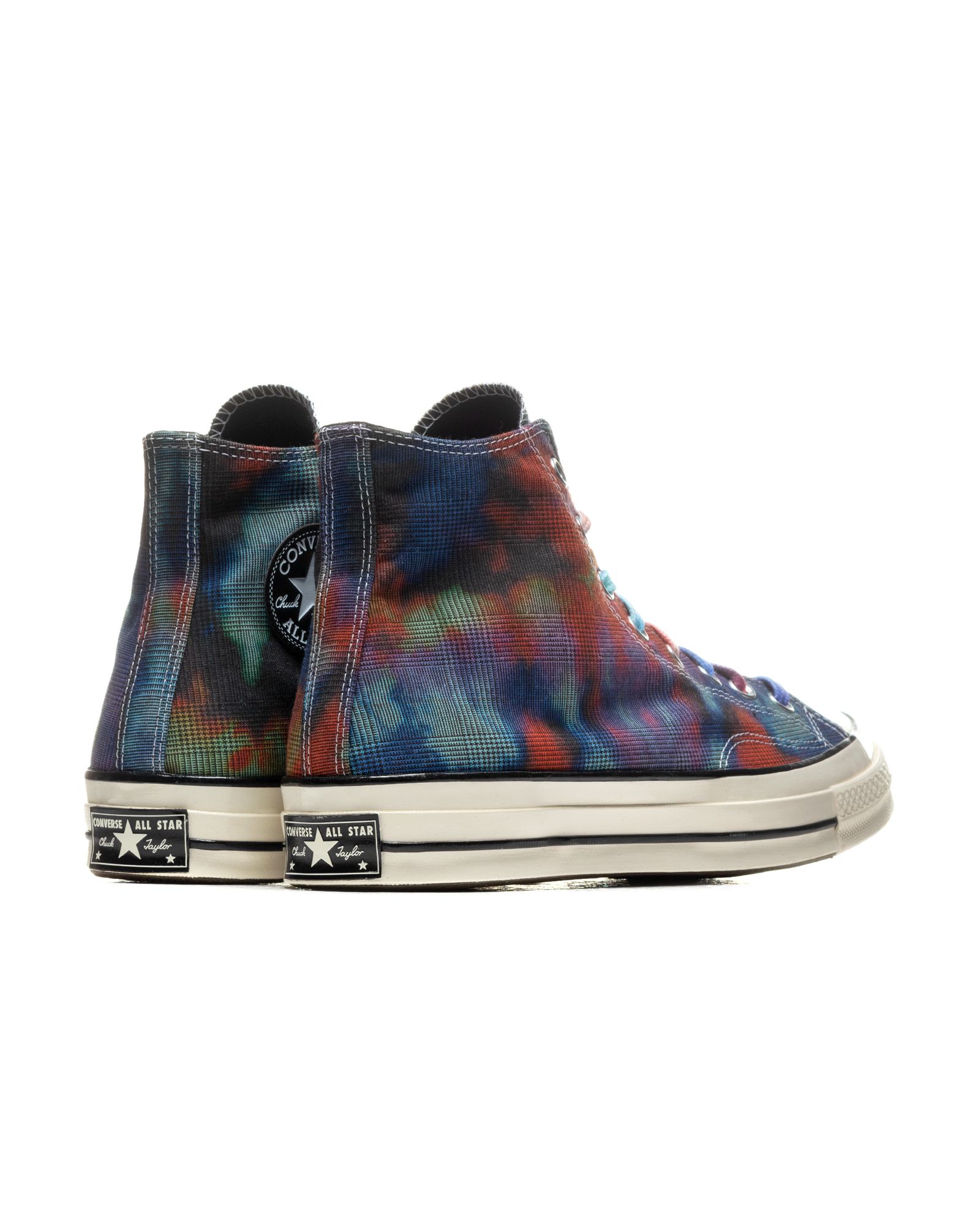 Converse x Converse CT70s Tie Dye Plaid CHUCK 70 HI