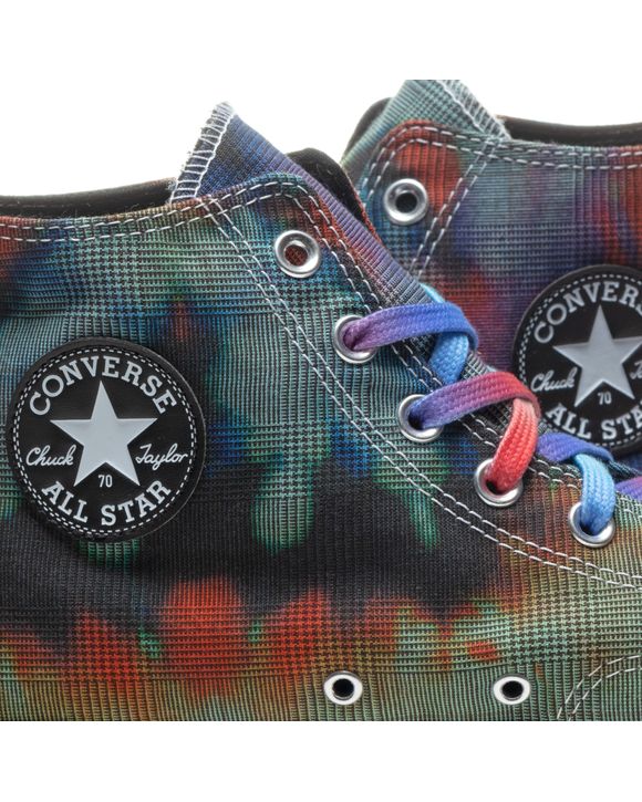 Converse Converse x Converse CT70s Tie Dye Plaid CHUCK 70 HI Black