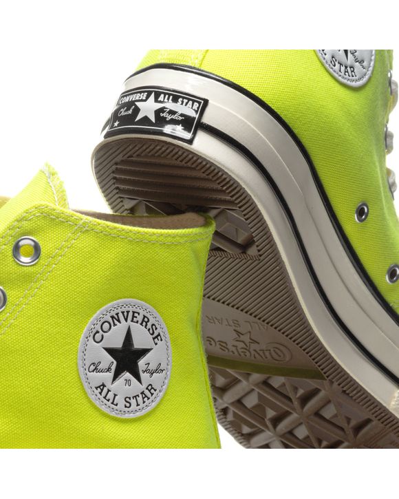 Converse discount verde neon