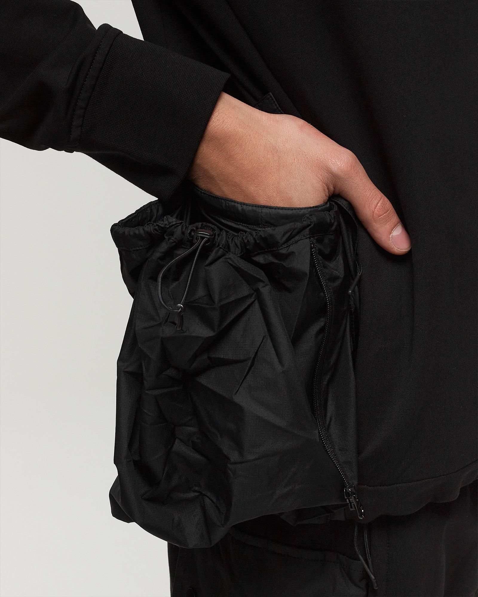 STRETCH FLEECE MIXED SWEATSHIRTS - CREWNECK