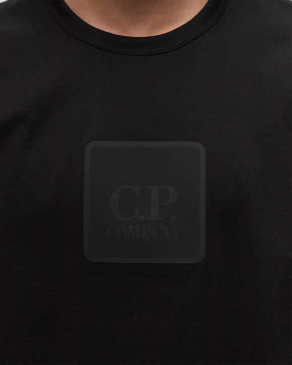 C.P. Company MERCERIZED JERSEY TEE - SHORT SLEEVE Black | BSTN Store