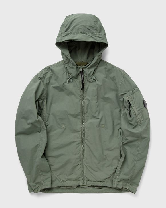 C.P. Company FLATT NYLON OUTERWEAR - MEDIUM JACKET Green - AGAVE GREEN