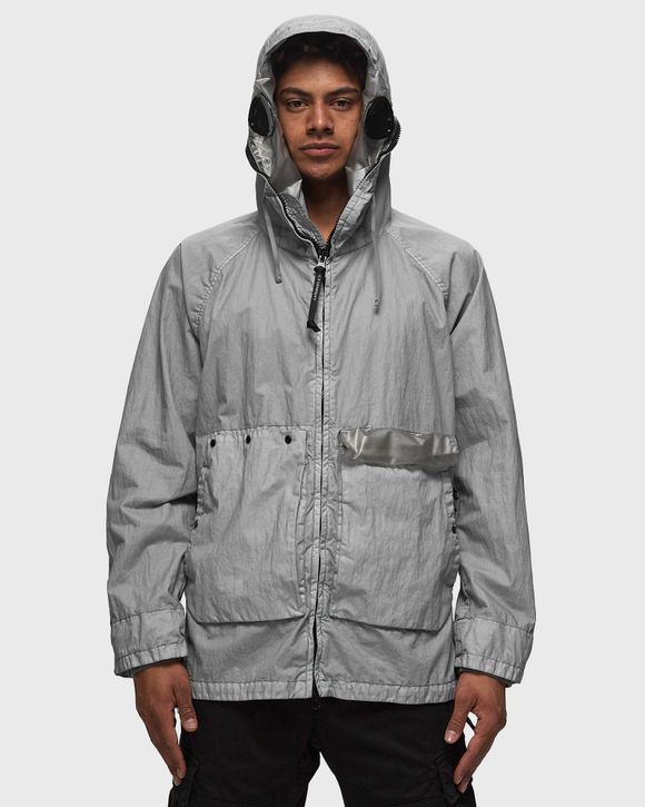 C.P. Company 50 FILI GUM MIXED MOUTERWEAR - MEDIUM JACKET Grey - DRIZZLE  GREY