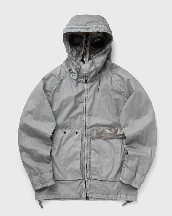 CP Company 50 Fili Zipped Goggle Jacket Grey - male - XX Large