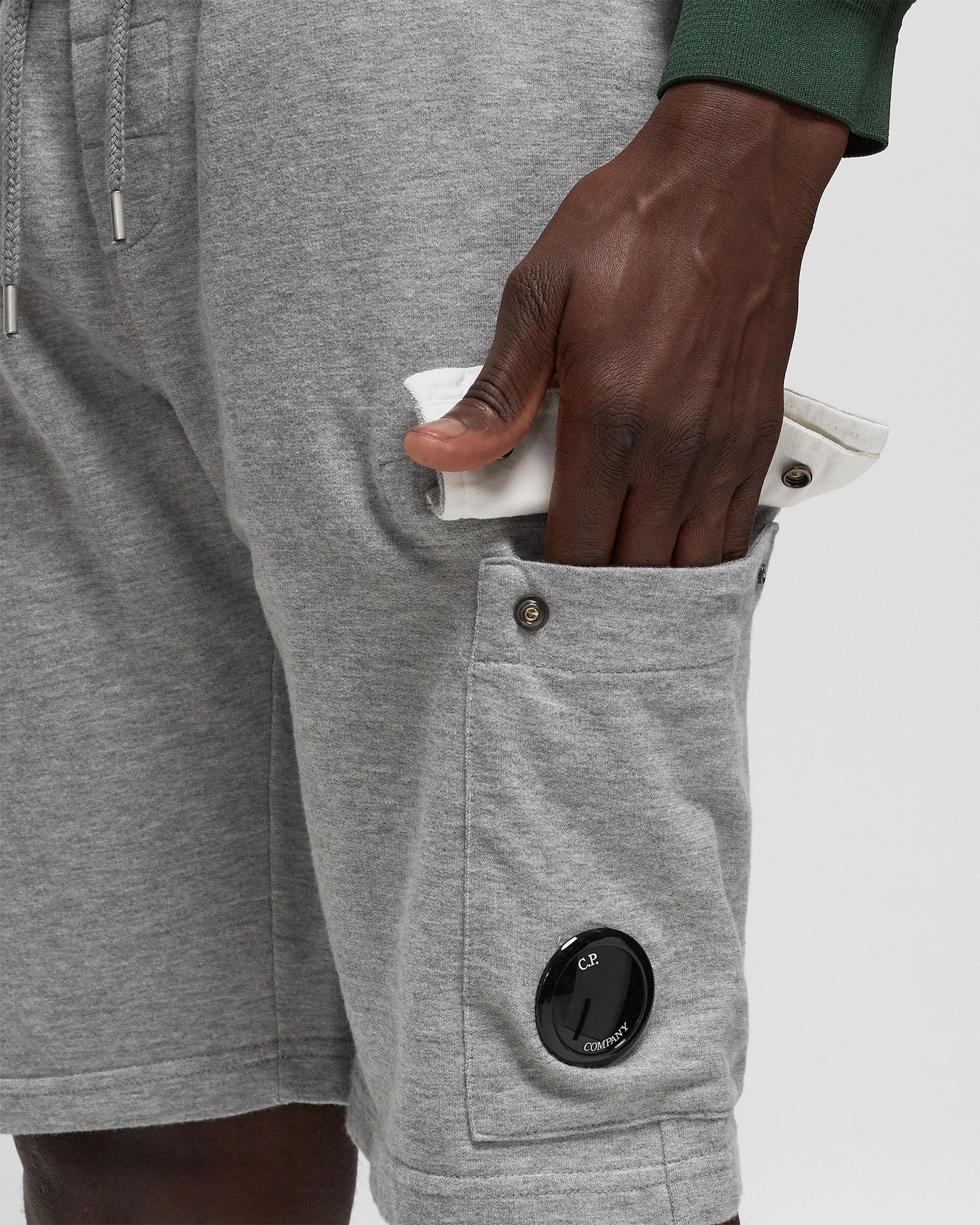 LIGHT FLEECE SWEAT BERMUDA - CARGO