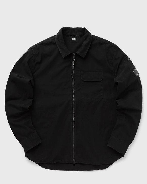 C.P. Company GABARDINE SHIRTS - LONGSLEEVE Black - BLACK