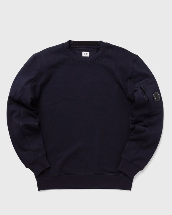 C.P. Company DIAGONAL RAISED FLEECE SWEATSHIRTS - CREWNECK Blue | BSTN ...