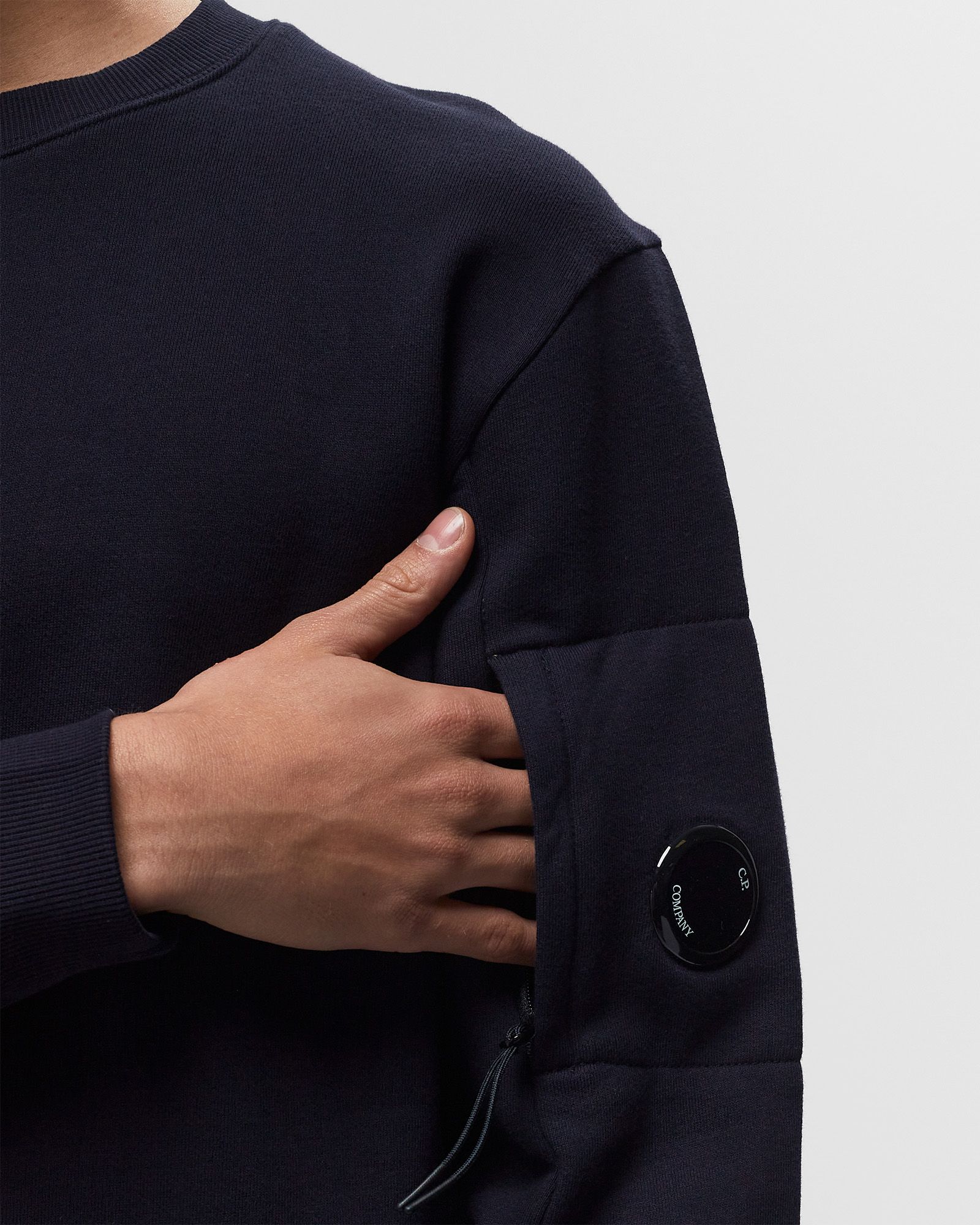 DIAGONAL RAISED FLEECE SWEATSHIRTS - CREWNECK