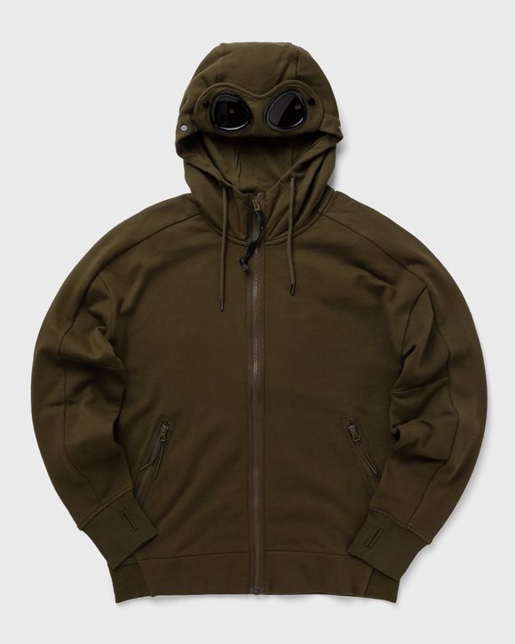 Green cp company store hoodie