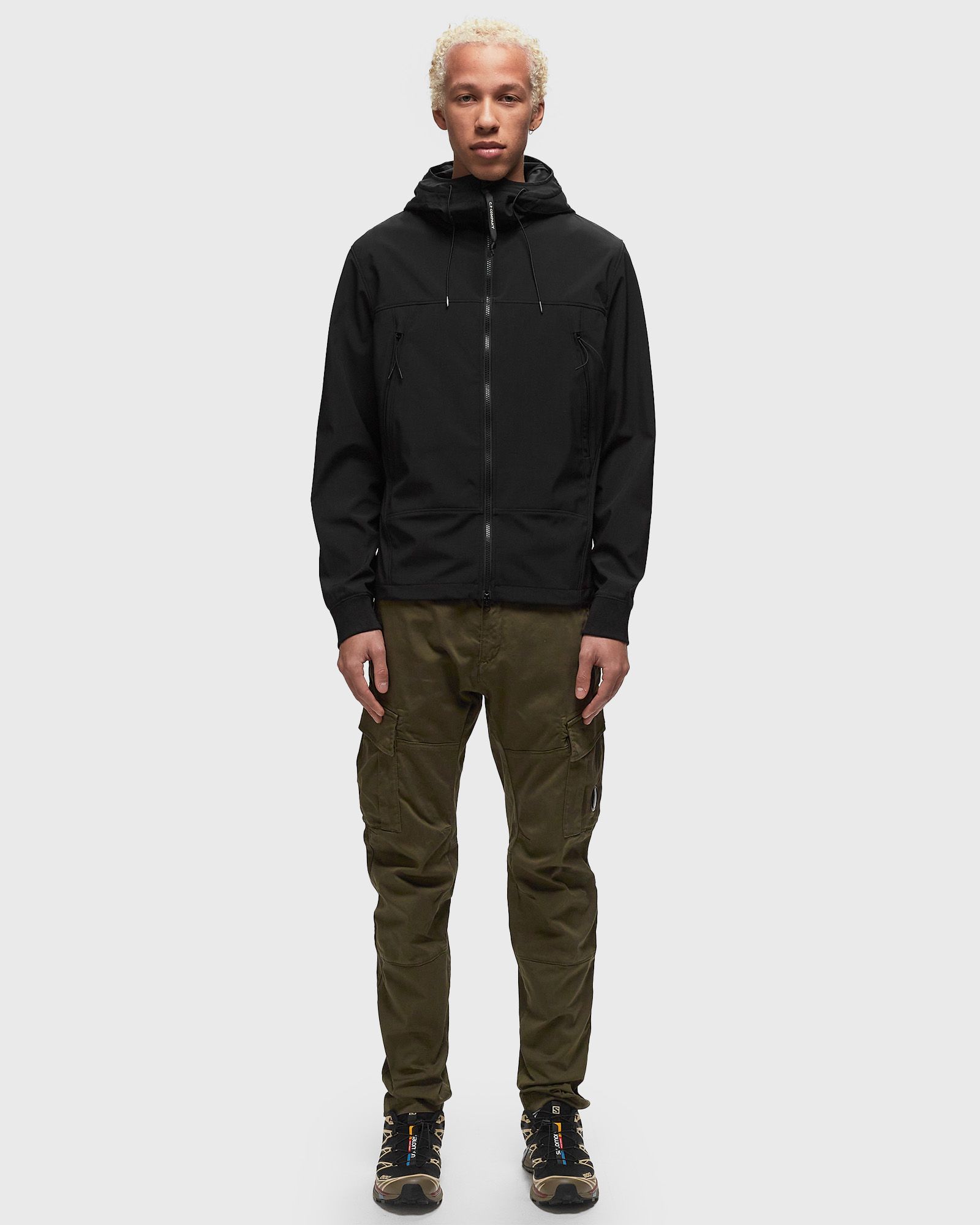 SATIN STRETCH PANTS - CARGO PANT