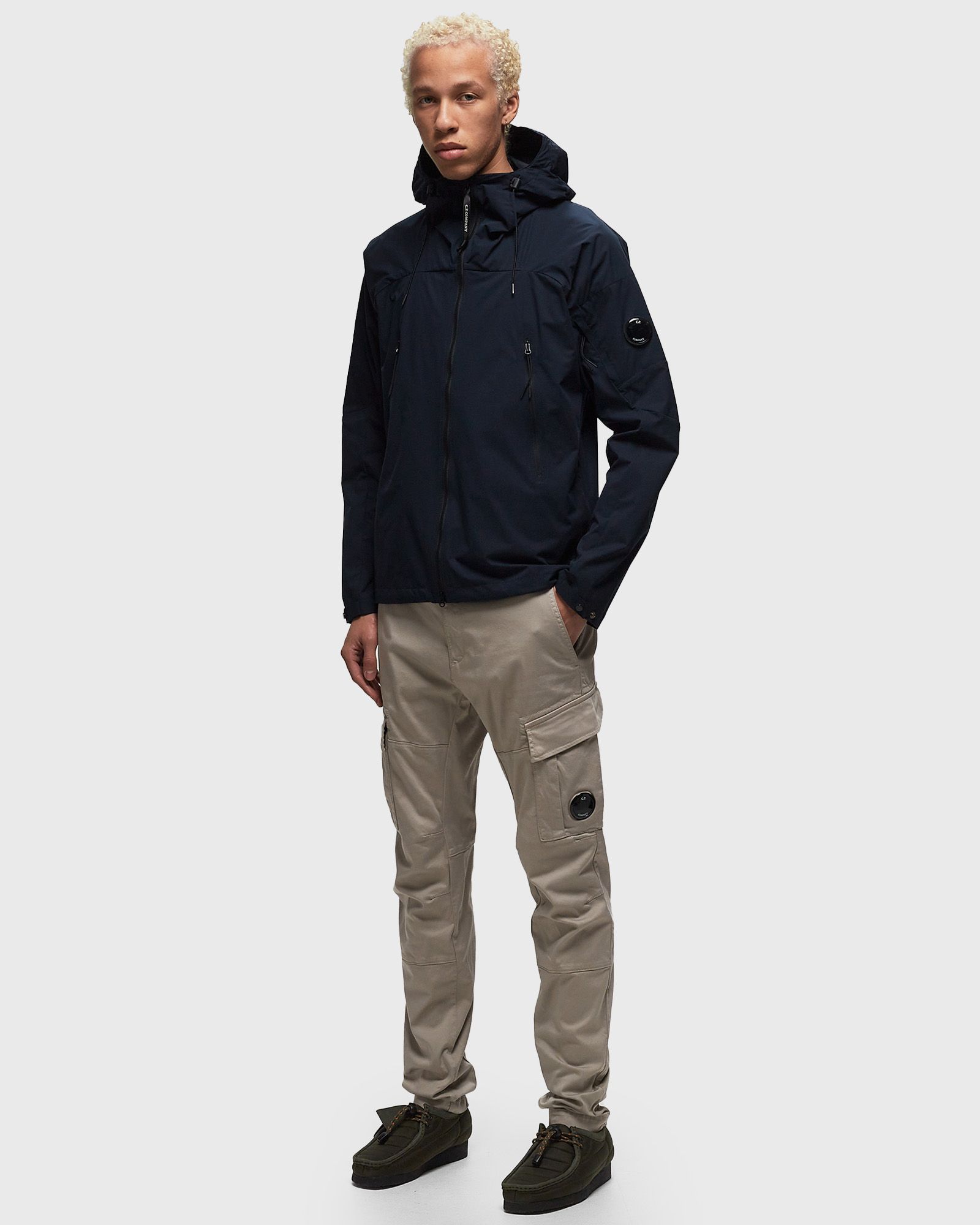 SATIN STRETCH PANTS - CARGO PANT