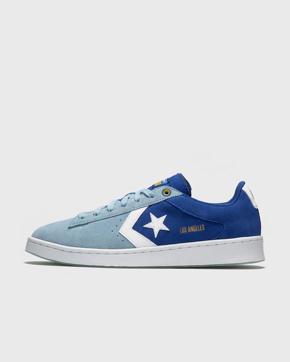 Converse pro store leather blue