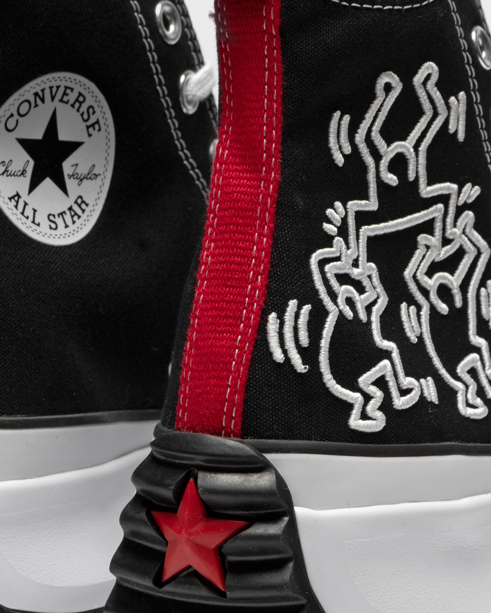 CONVERSE X KEITH HARING RUN STAR HIKE HI 