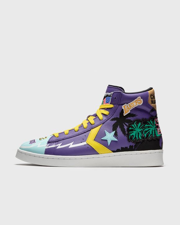 Laker purple clearance converse