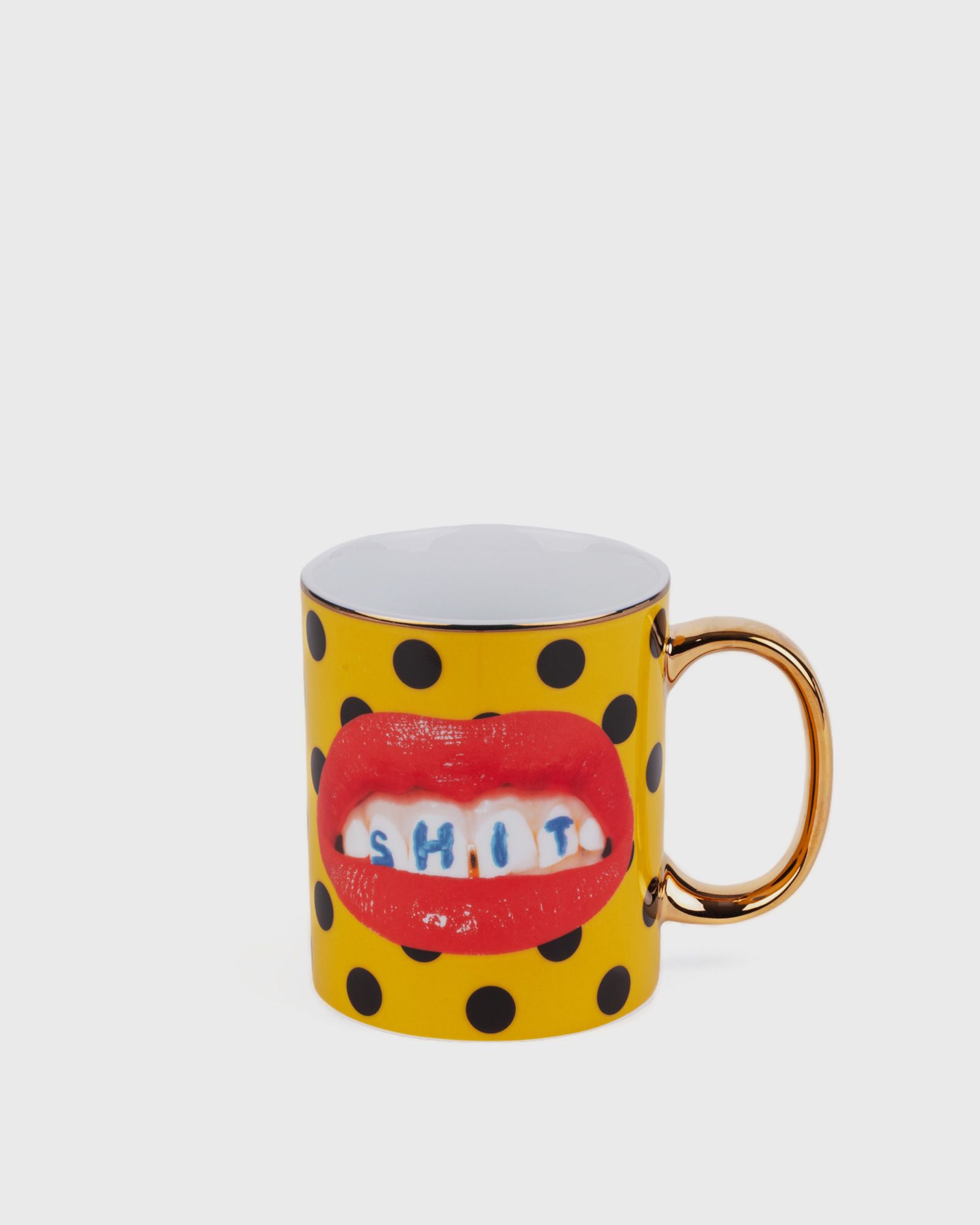 PORCELAIN MUG TOILETPAPER HOME Ø 8 H. 10 CM - SHIT