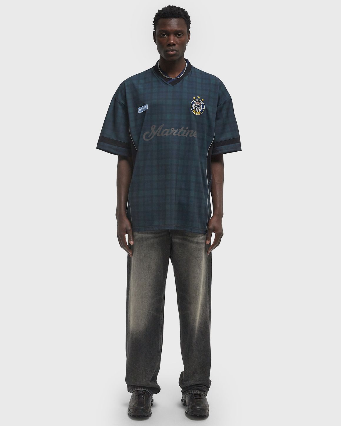 Martine Rose FOOTBALL SHIRT Black | BSTN Store Martine Rose FOOTBALL SHIRT Black | BSTN Store