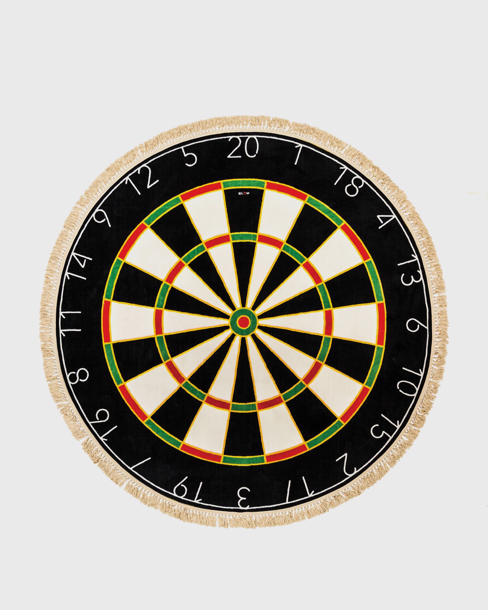 RUG POLYESTER/COTTON ROUND BLOW-DARTBOARD