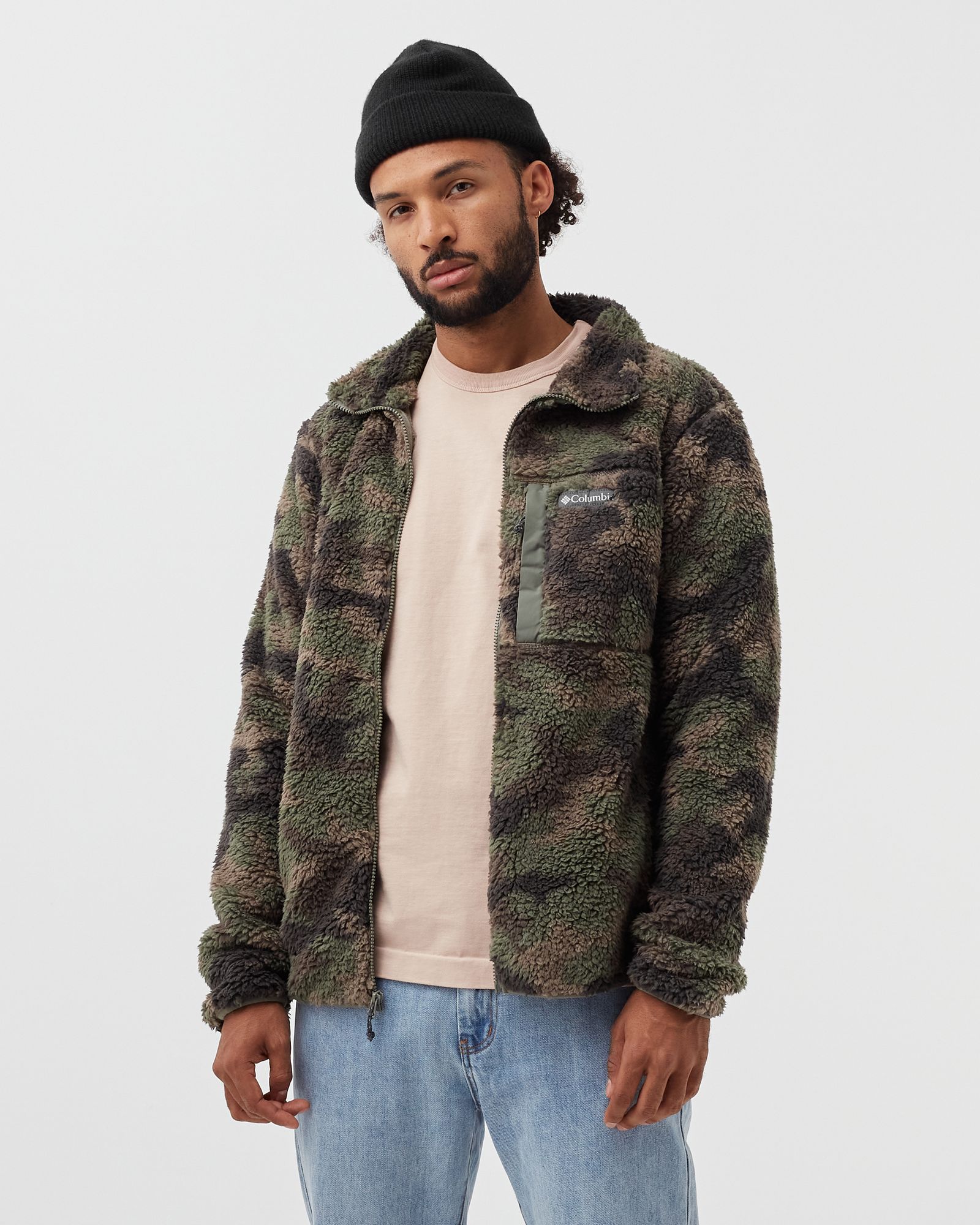 Winter Pass Print Fleece Full Zip
