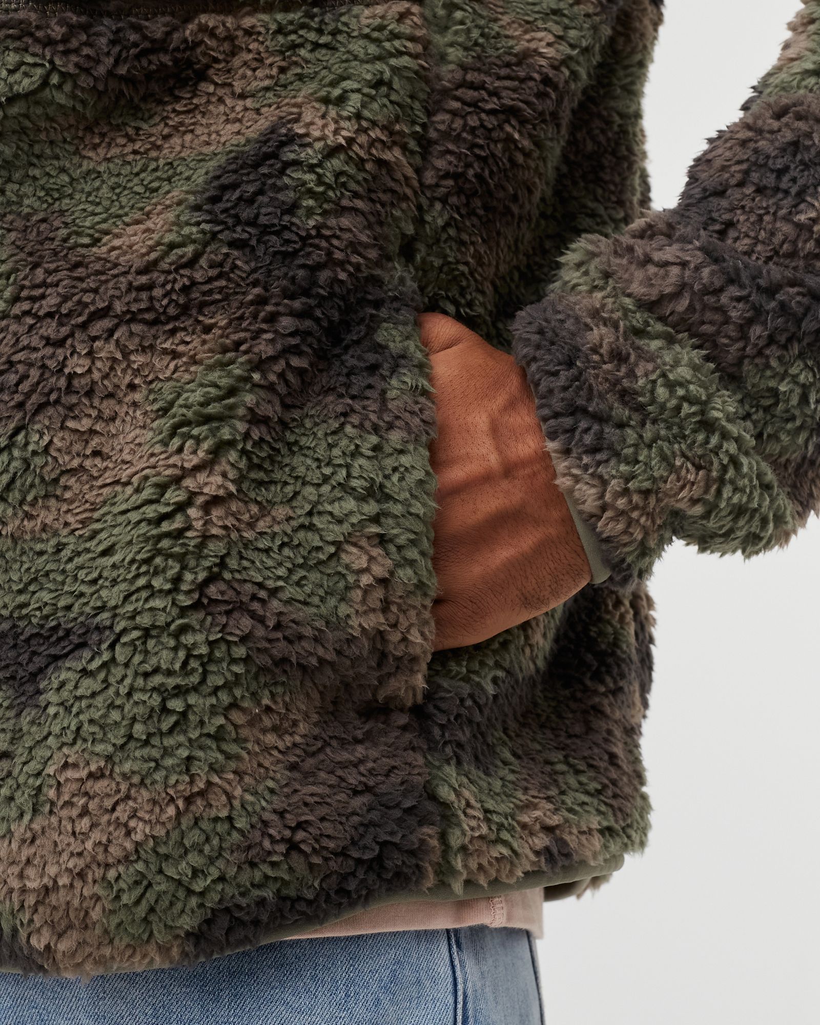 Winter Pass Print Fleece Full Zip