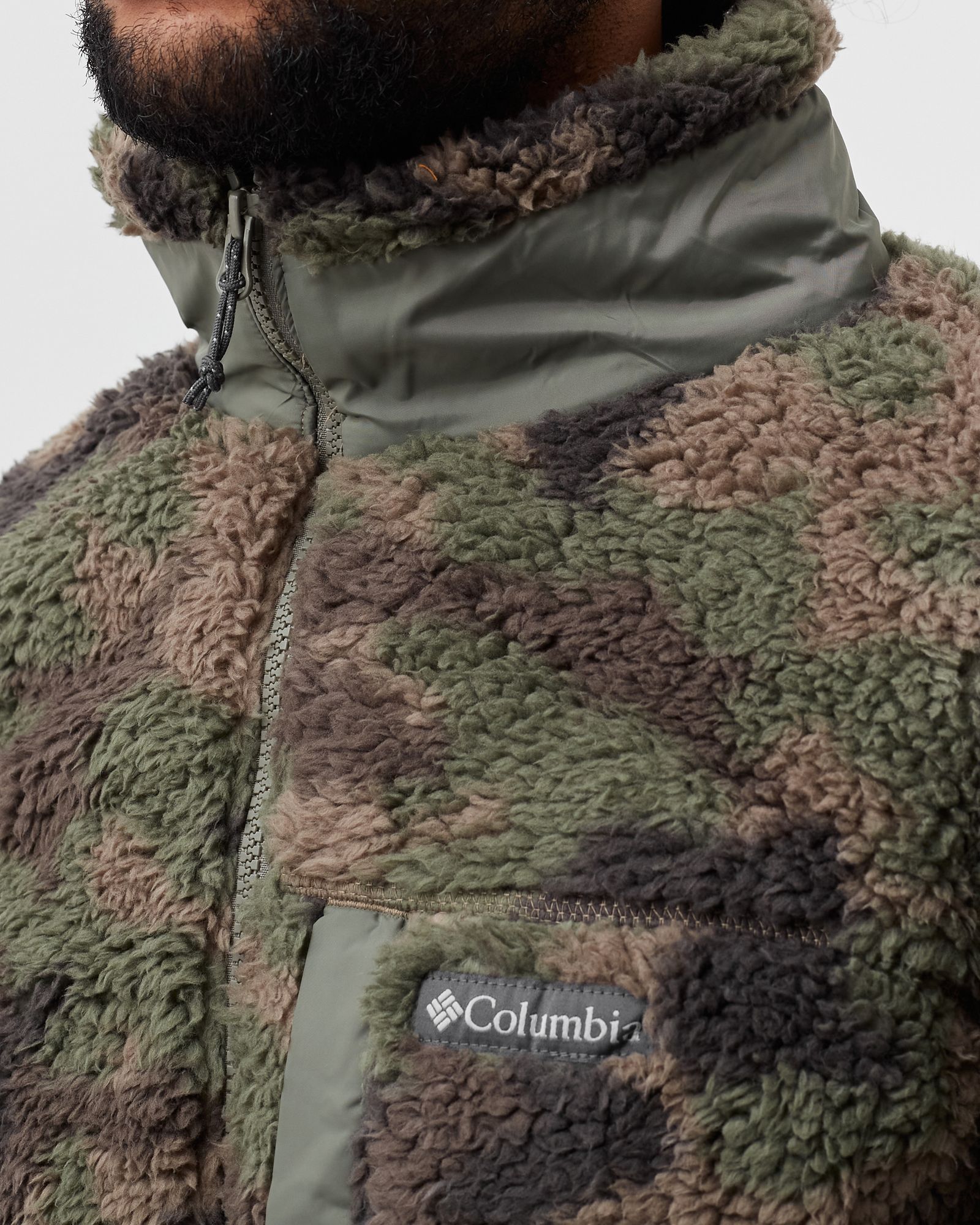 Winter Pass Print Fleece Full Zip